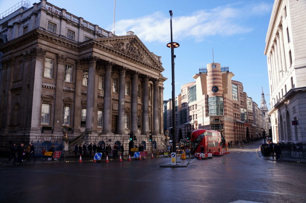 Mansion House, residence of the Lord Mayor of London