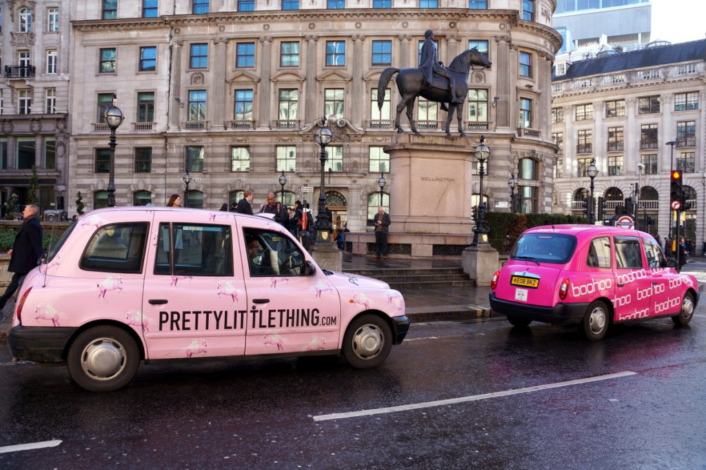 London also drives pink!