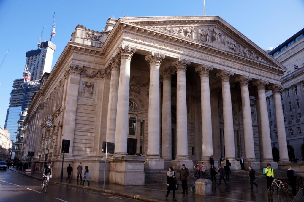 The Royal Exchange, from High-finance to High-end Shopping