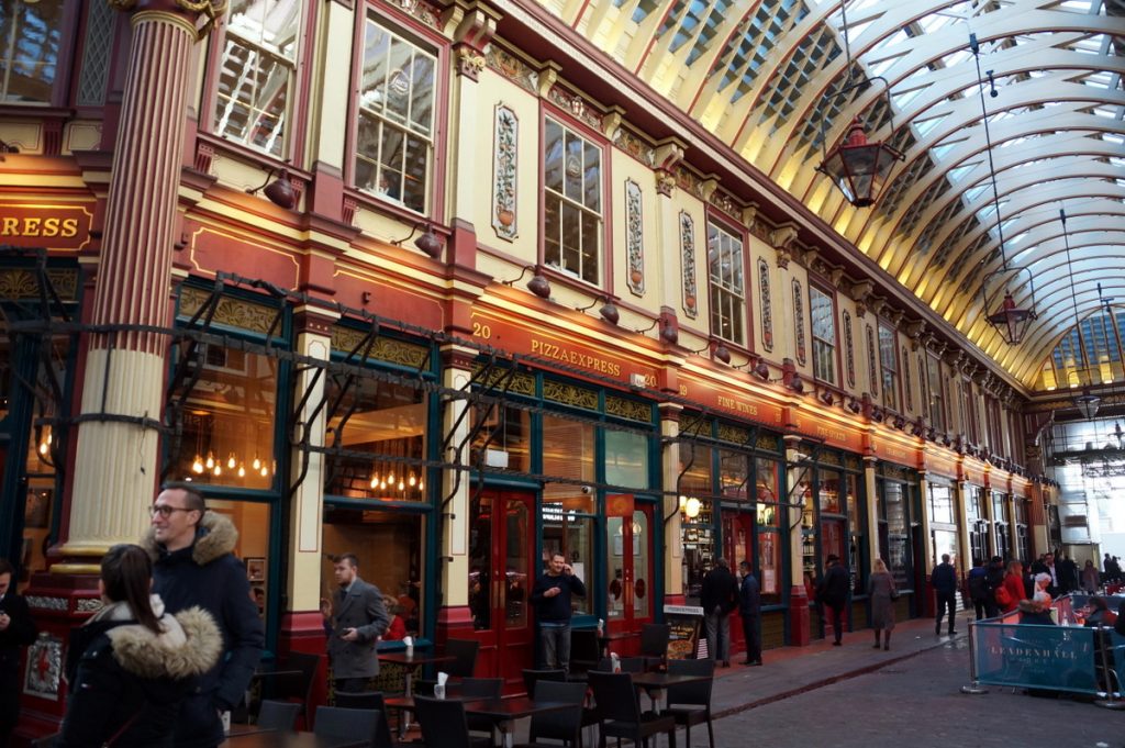 The lovely old Leadenhall Market