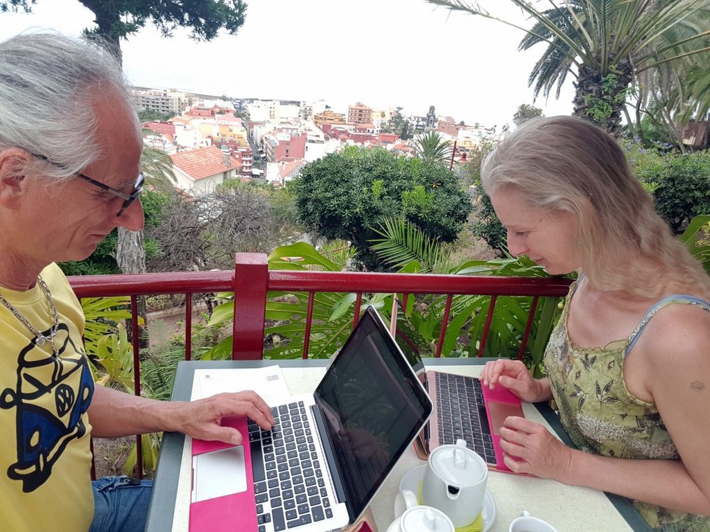 At work In Taoro Parc