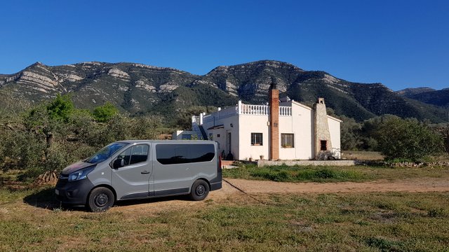 From Gava to Freginals to visit Grace and Gerald