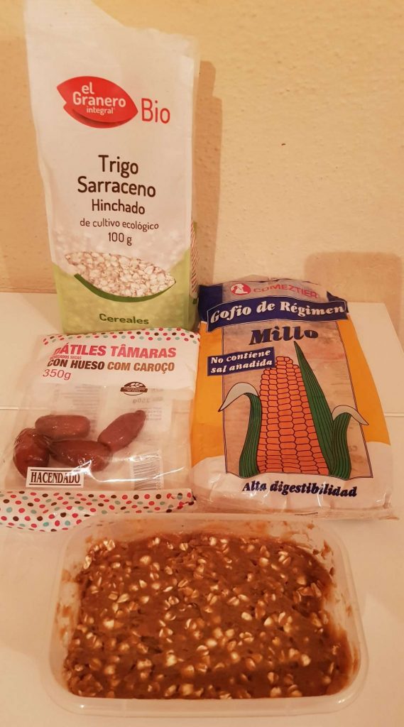 Energy bars plus ingredients