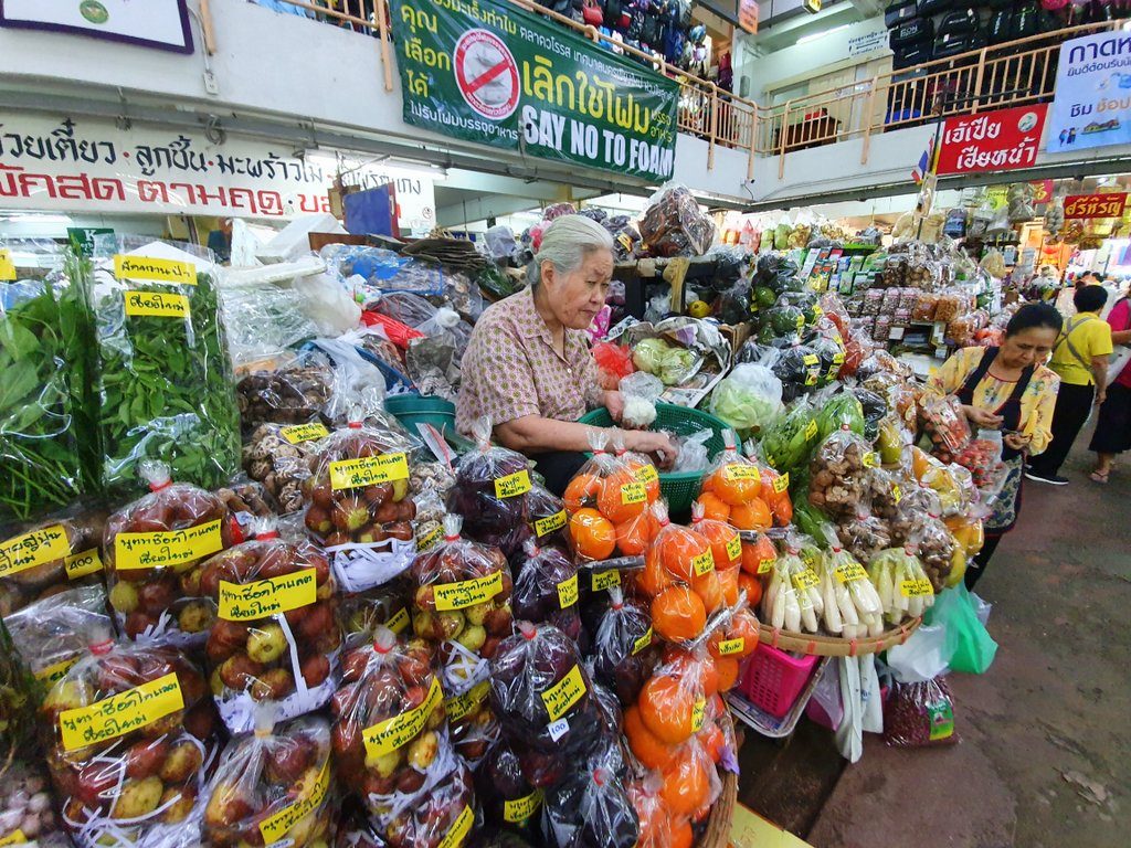 Warorot Market in Chiang Mai Warorot Market in Chiang Mai
